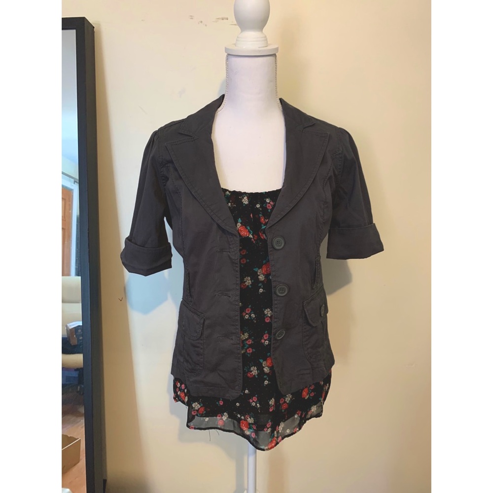 F21 - Navy Blue Blazer - Small